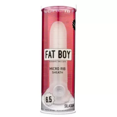   Perfect Fit - Fat Boy Micro Ribbed - peniskotelo (17 cm, valkoinen)