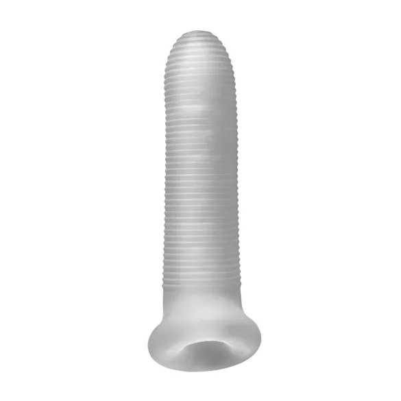 Perfect Fit - Fat Boy Micro Ribbed - peniskotelo (17 cm, valkoinen)