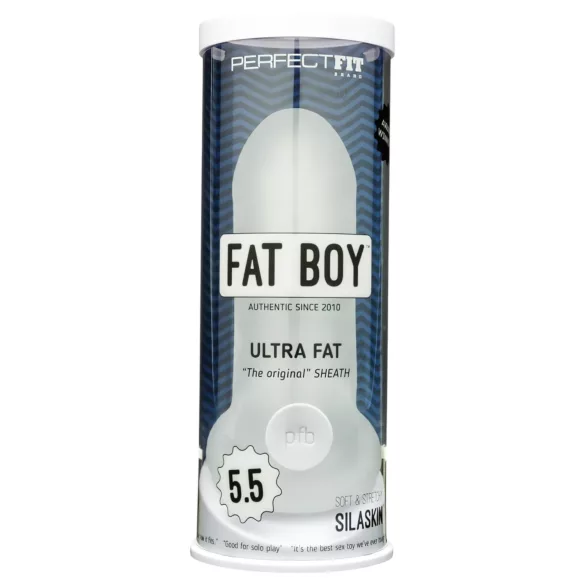 Perfect Fit - Fat Boy Original Ultra Fat - peniksen jatke (15 cm, valkoinen)