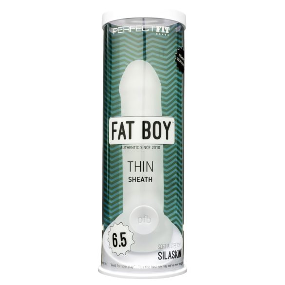 Fat Boy Thin - penisukupu (17cm) - valkoinen