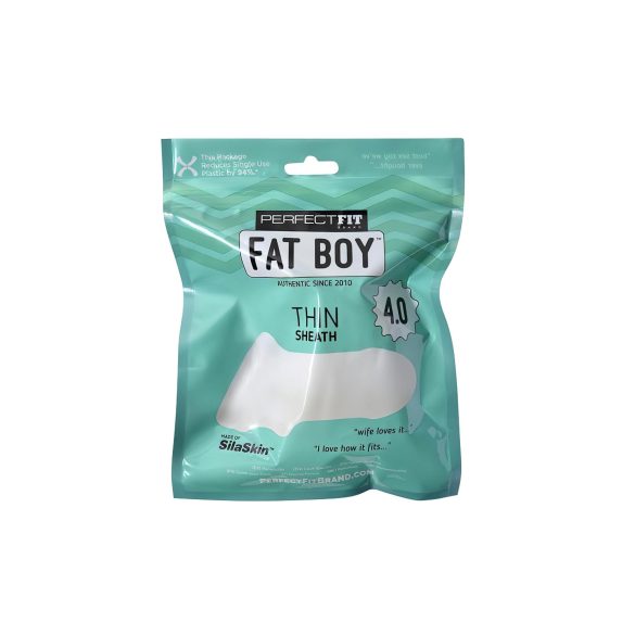 Fat Boy Thin - peniskotelo 10 cm - valkoinen
