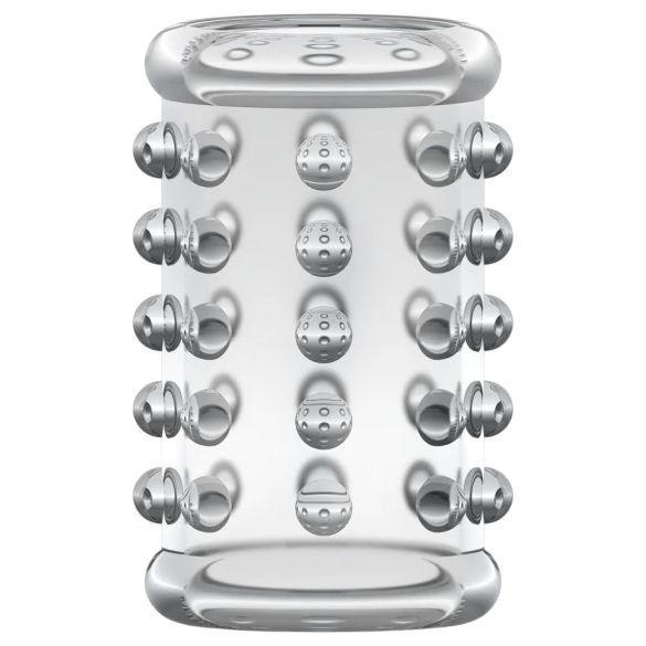 Stay Hard - nystyräinen penisrengas - läpinäkyvä