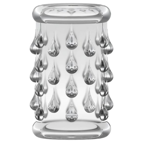 Stay Hard - penismansettirengas nystyröillä - läpinäkyvä