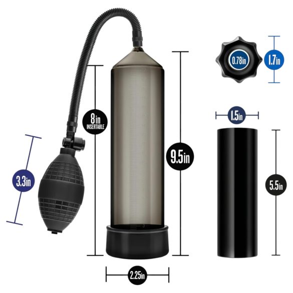 Quickie Kit - penispumppusarja - paksu - 4 osainen