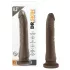 Dr. Skin 8,5 - imukupillinen realistinen dildo (ruskea, 20,5 cm)