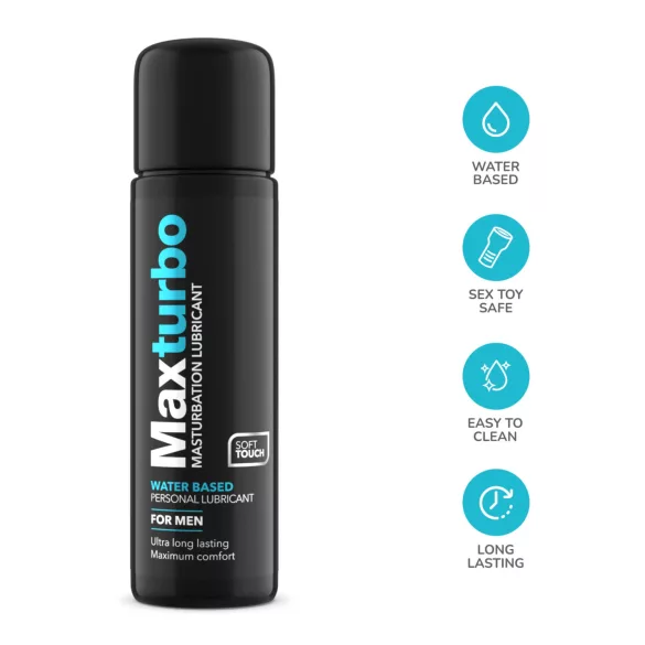 Intimateline MaxTurbo - vesipohjainen liukuvoide miehille (100 ml)