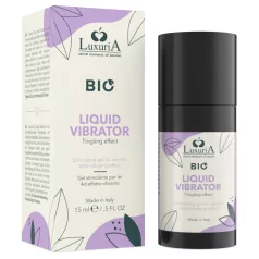   Intimateline Luxuria BIO - nestemäinen vibraattorigeeli naisille (15 ml)