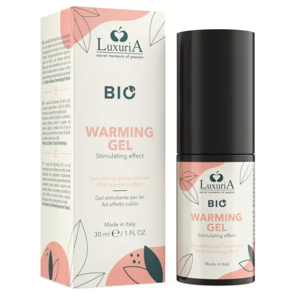Intimateline Luxuria BIO - lämmittävä kiihottava geeli naisille (30 ml)