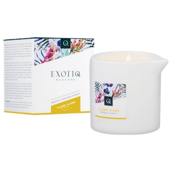 Exotiq - Tuoksukynttilä hierontaan - Ylang Ylang (60g)