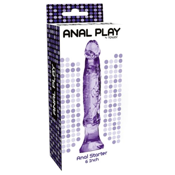 Toyjoy - anaalidildo aloittelijoille - 16 cm - lila