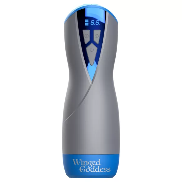 Masturs Eloa - miesten masturbaattori - imutoiminto, vibraatio - harmaa