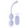 Loveline - vibraatio kegel-pallot duo - lila
