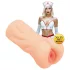 XKIN Tiffany Throatcheck - aidonnäköinen tekopillu-masturbaattori (nude)