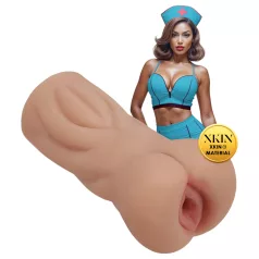   XKIN Naughty Nurse Trixie - aidonnäköinen tekovagina‑masturbaattori (luonnollinen)