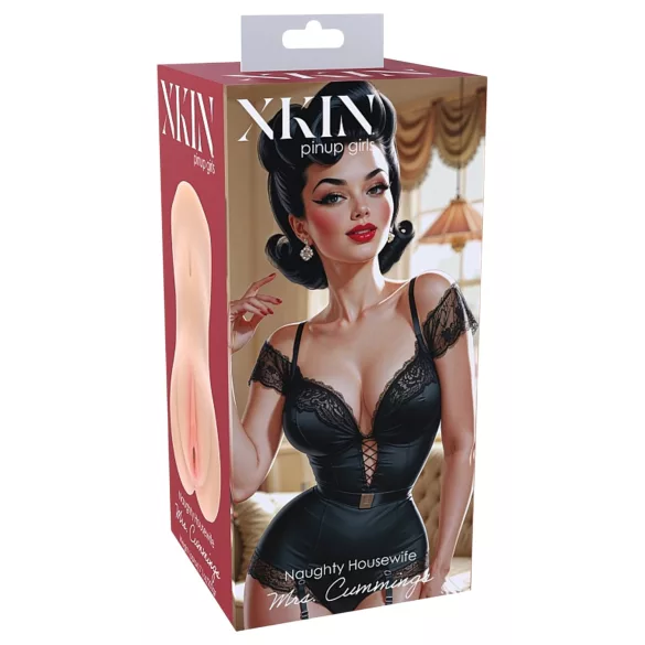XKIN MRS Cummings - aidonnäköinen tekovagina-masturbaattori (nude)