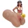XKIN Bonnie Bombshell - aidonnäköinen tekopillu‑masturbaattori (nude)