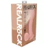 RealRock - kaksitiheyksinen realistinen vibraattori (ihonvärinen) - 18 cm