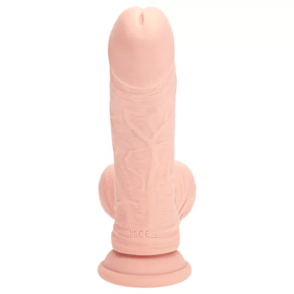 RealRock - kaksitiheyksinen realistinen vibraattori (ihonvärinen) - 18 cm
