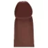 RealRock - kaksinkertaisen tiheä realistinen dildo (ruskea) - 15,5 cm