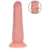 RealRock - kaksinkertaisen tiheyden realistinen dildo (ihonvärinen) - 15,5 cm