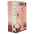 RealRock - kaksinkertaisen tiheyden realistinen dildo (ihonvärinen) - 15,5 cm