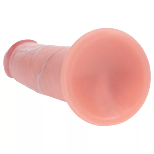 RealRock - kaksinkertaisen tiheyden realistinen dildo (ihonvärinen) - 15,5 cm