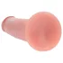 RealRock - kaksinkertaisen tiheyden realistinen dildo (ihonvärinen) - 15,5 cm