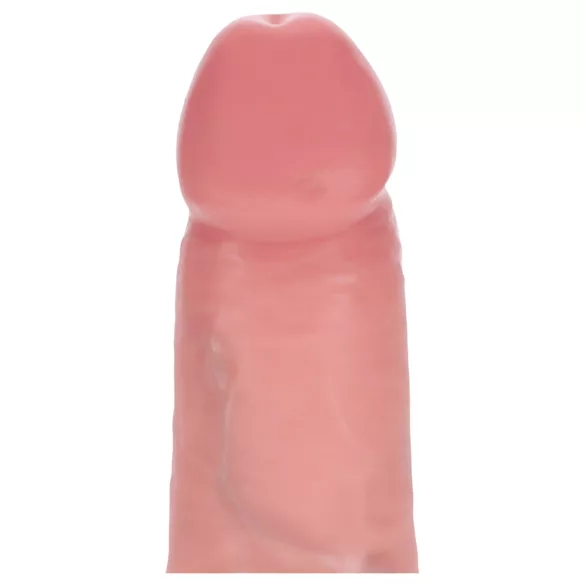 RealRock - kaksinkertaisen tiheyden realistinen dildo (ihonvärinen) - 15,5 cm