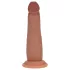 RealRock - kaksitiheyksinen realistinen dildo (rusketettu) - 15,5 cm