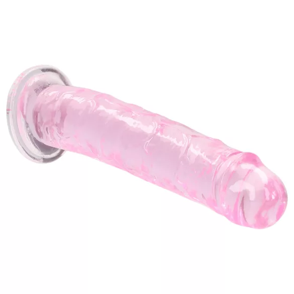 RealRock - realistinen dildo imukupilla (vaaleanpunainen) - 12,7 cm