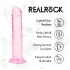 RealRock - realistinen dildo imukupilla (vaaleanpunainen) - 12,7 cm