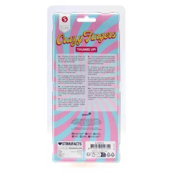 S-Line - peukalodildo (luonnollinen)