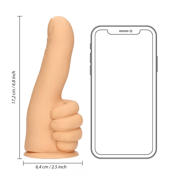 S-Line - peukalodildo (luonnollinen)