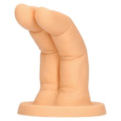 S-Line - kaksisorminen dildo - luonnollinen väri