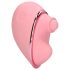 Loveline Tapping Heart - ladattava klitorisvibraattori (pinkki)