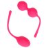 Loveline - painotettu geishasettipallo - 2 osaa (pinkki)