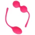 Loveline - Kegel-pallot setti - painotettu - 2 osaa - pinkki