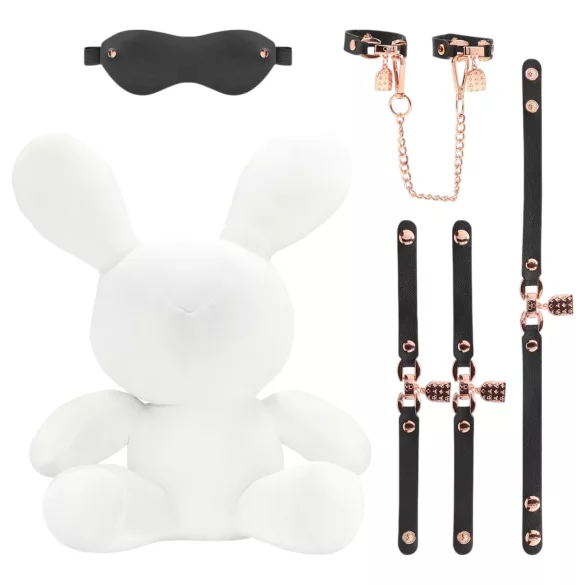 Bondage Rabbit - BDSM pupu naamio - valkoinen