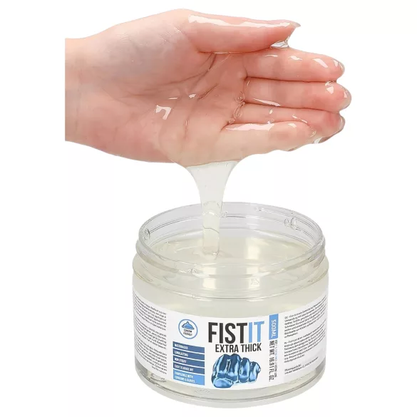 Fist It - erittäin paksu vesipohjainen fisting-liukuvoide - 500 ml