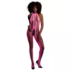 Ouch! - avoin catsuit - hohtava - pinkki