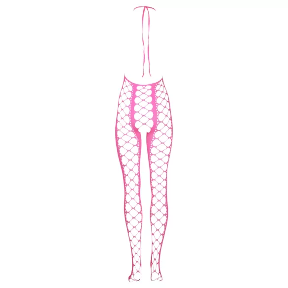 Ouch! - avoin catsuit - hohtava - pinkki
