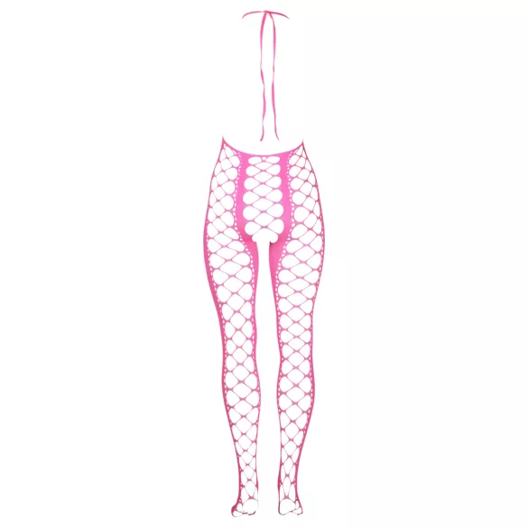 Ouch! - avoin catsuit - hohtava - pinkki