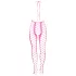 Ouch! - avoin catsuit - hohtava - pinkki