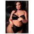 Le Désir Plus Size - 3-osainen alusvaatesetti - musta (XL-4XL)