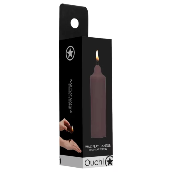 Ouch Chocolate - parafiininen vartalokynttilä suklaa tuoksu 100g