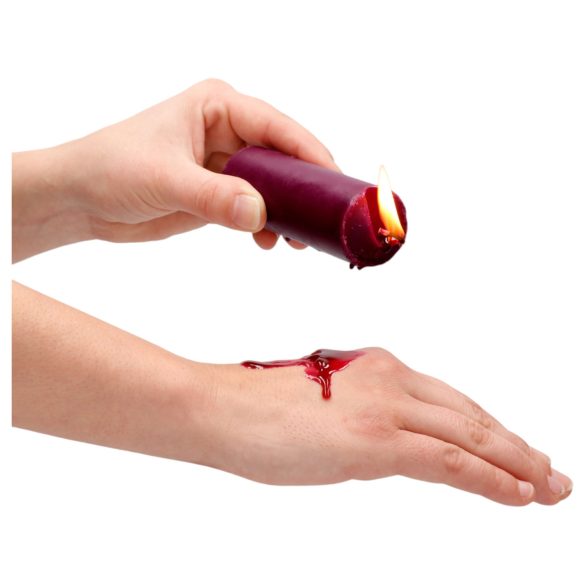 Ouch Rose - parafiinikynttilä vartalolle - ruusun tuoksu - 100g