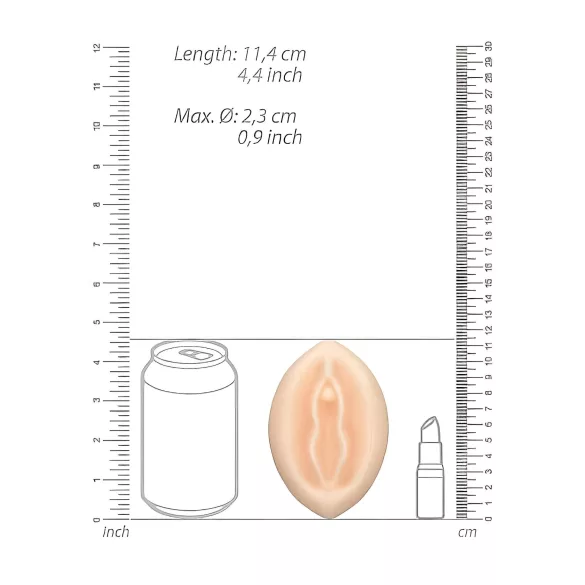 Pussy - inti saippua naisille - luonnollinen - 140g