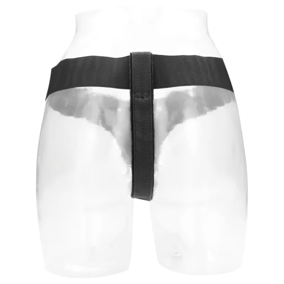 RealRock Elastic - harness alushousut strap-onille - musta