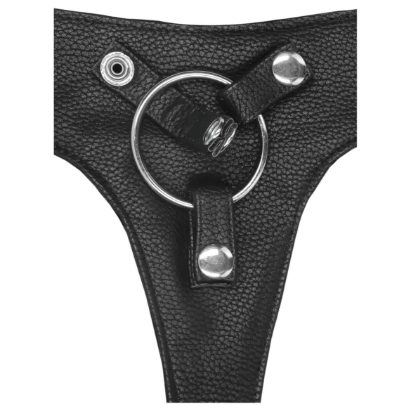 RealRock Elastic - harness alushousut strap-onille - musta
