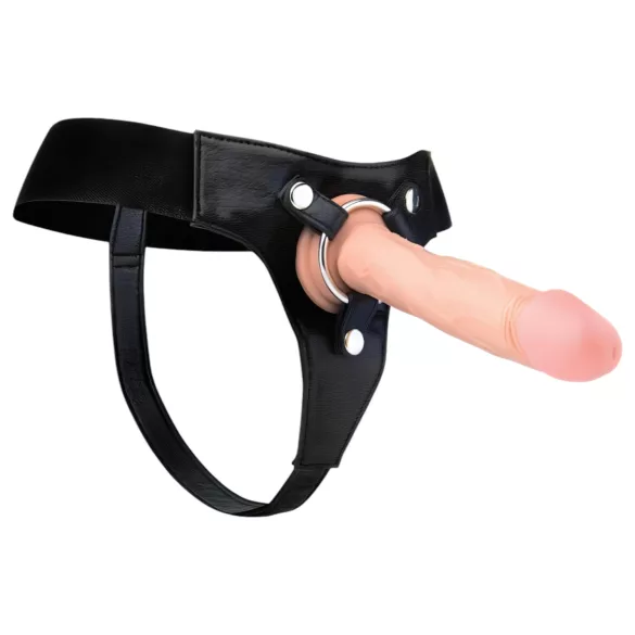 RealRock Elastic - harness alushousut strap-onille - musta